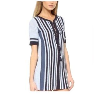FREE PEOPLE Women’s Blue Lollipop Knit Dress. Size: S